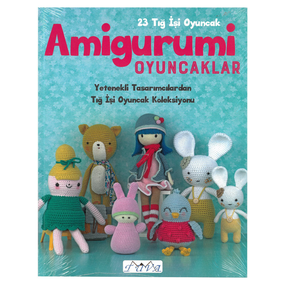 Tuva Amigurumi 23 Tığ İşi Oyuncak Kitabı - 6390