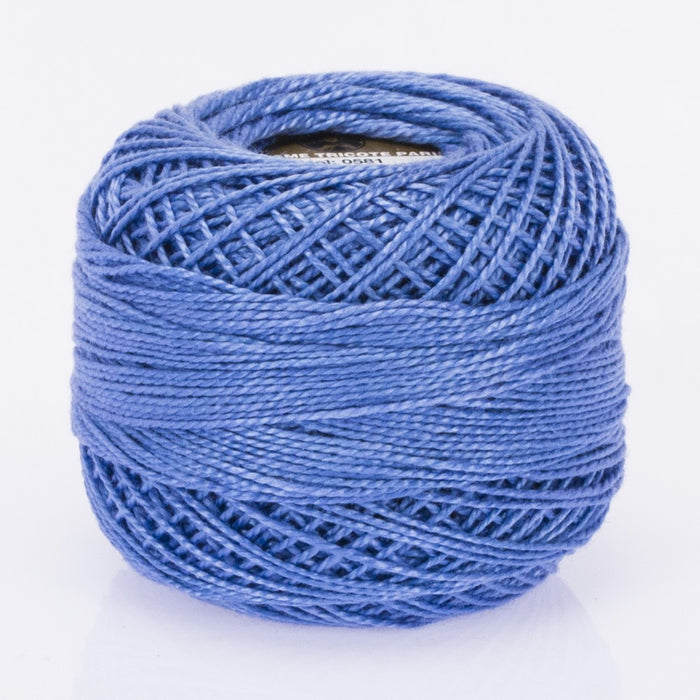 Örenbayan Koton Perle No:8 Mavi Nakış İpliği - 581 - 0351
