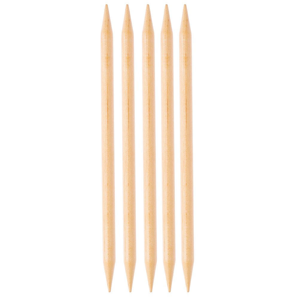 KnitPro Basix Birch Huş Ağacı 10mm 20cm Çorap Şişi - 35126