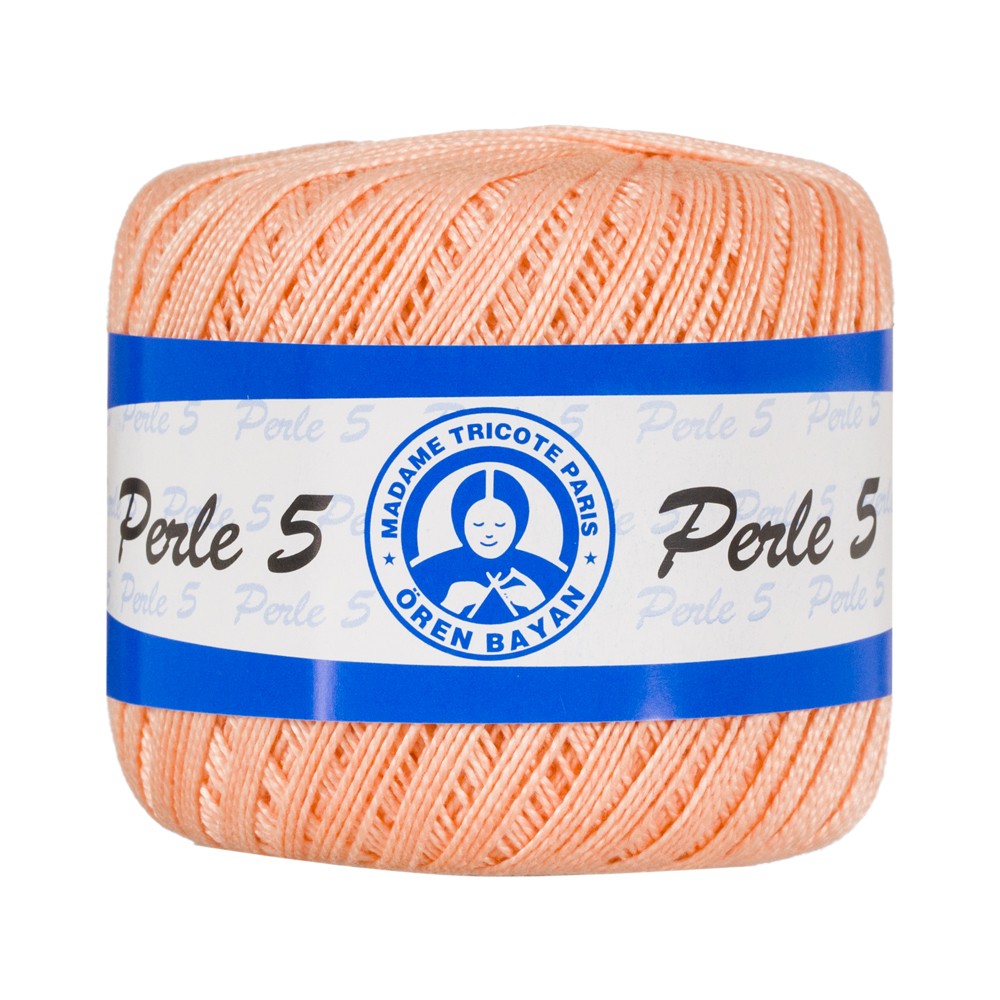 Örenbayan 5/2 Perle No: 5 Turuncu Dantel İpliği - 6322 - 359