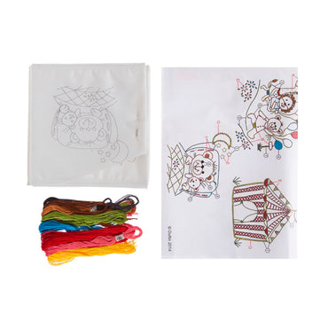 Duftin 18 cm Aktivite Kitabı Uzun İşleme Nakış Kiti - 14452