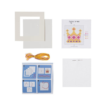 Anchor Taç Desenli Çocuk Etamin Kiti - 3690000-10020