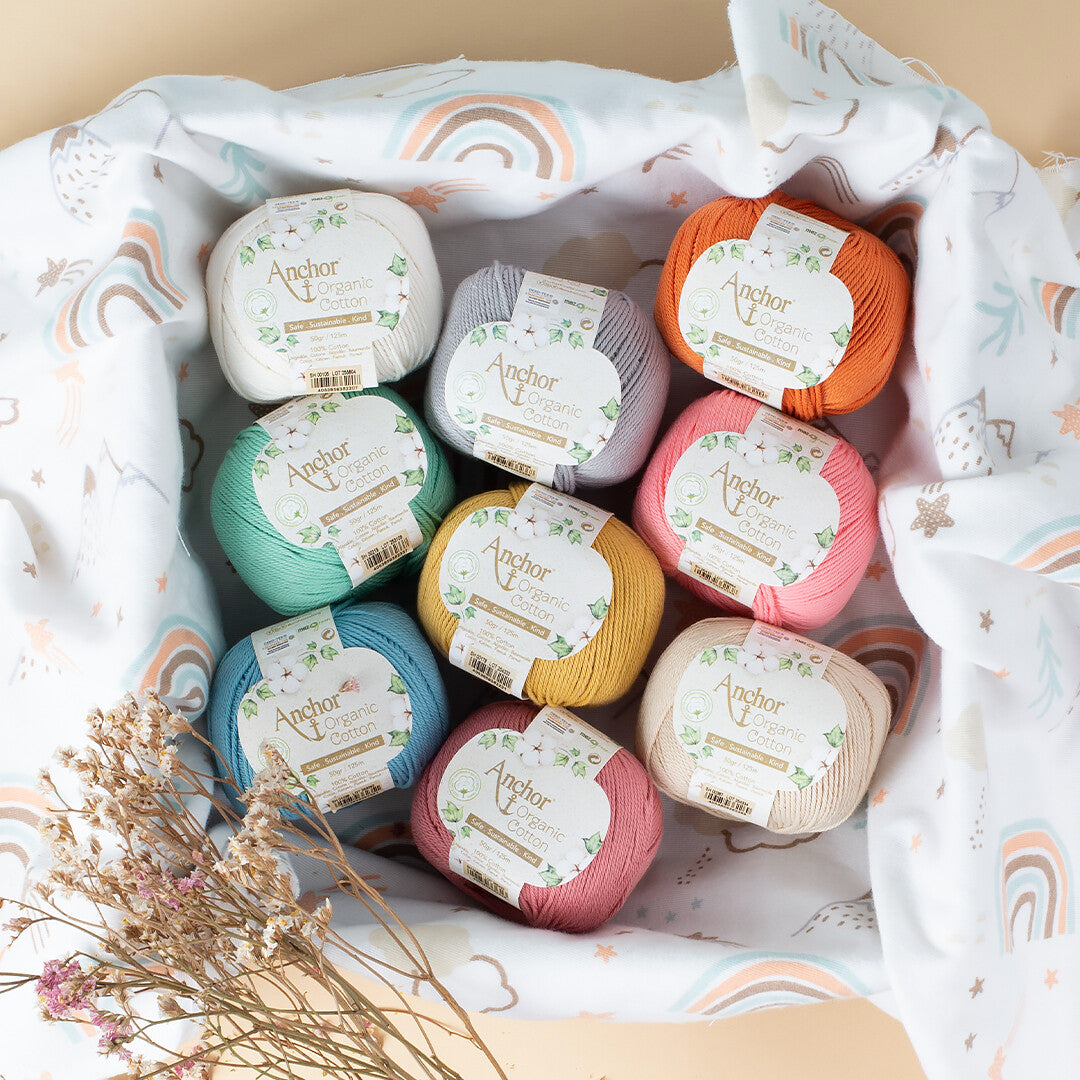 Anchor Organic Cotton Açık Bej El Örgü İpi - SH 00387