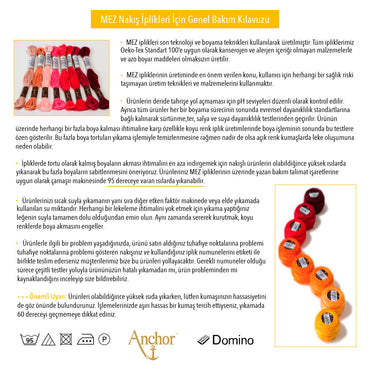 Anchor Muline 8m Yeşil Nakış İpliği - 1072