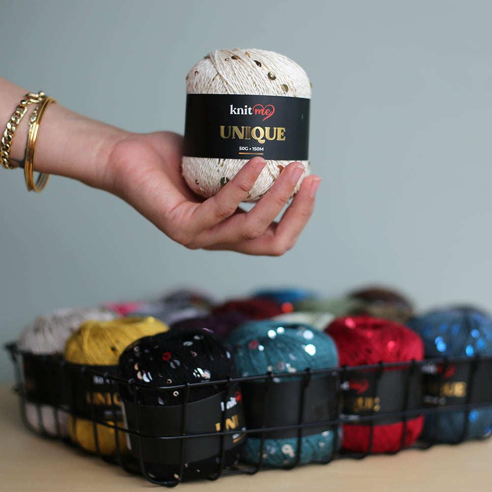 Knitme UNIQUE Mürdüm El Örgü İpi - 21