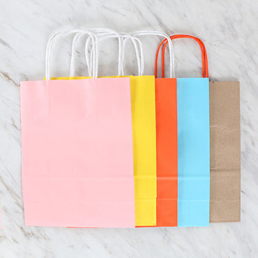 Loren 18x8x24 cm Pembe Kraft Çanta