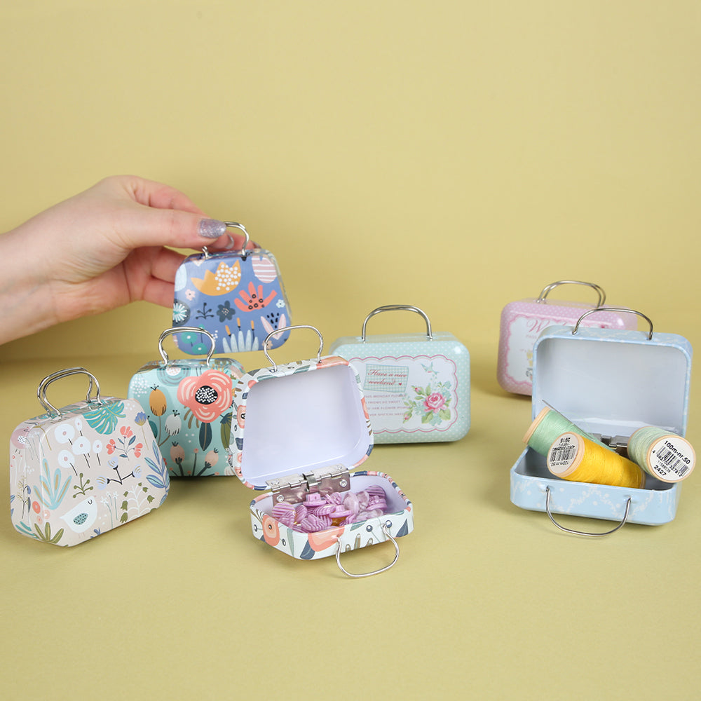 Nas Metal Saklama Kutusu Çanta - Karışık Renk