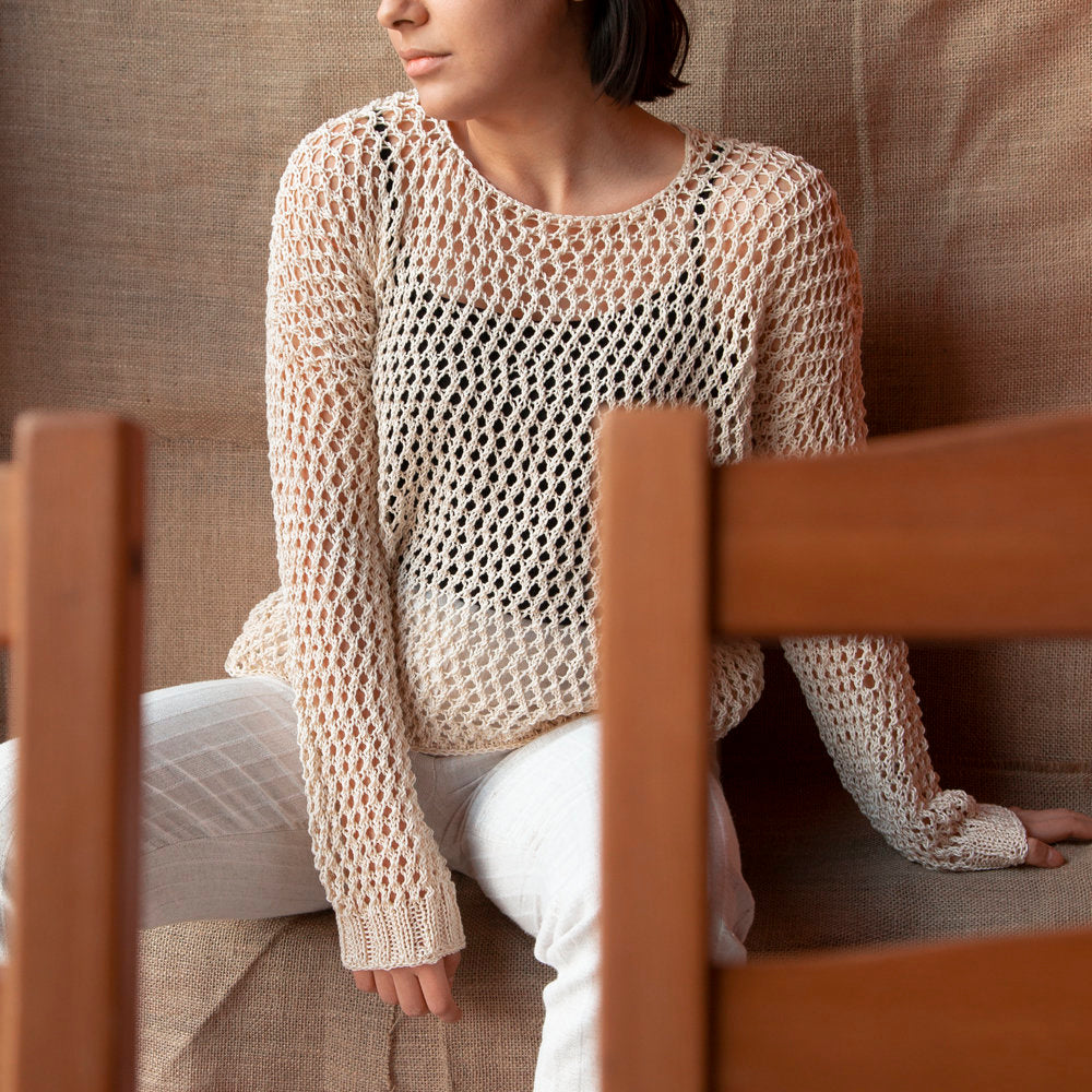 La Mia Mercerized Cotton Gri El Örgü İpi - 232