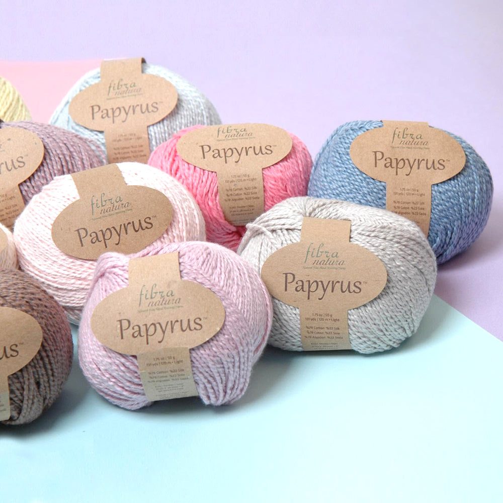 Fibra Natura Papyrus Mavi El Örgü İpi - 229-15