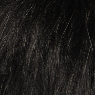 Loren Siyah Tüylü Ponpon