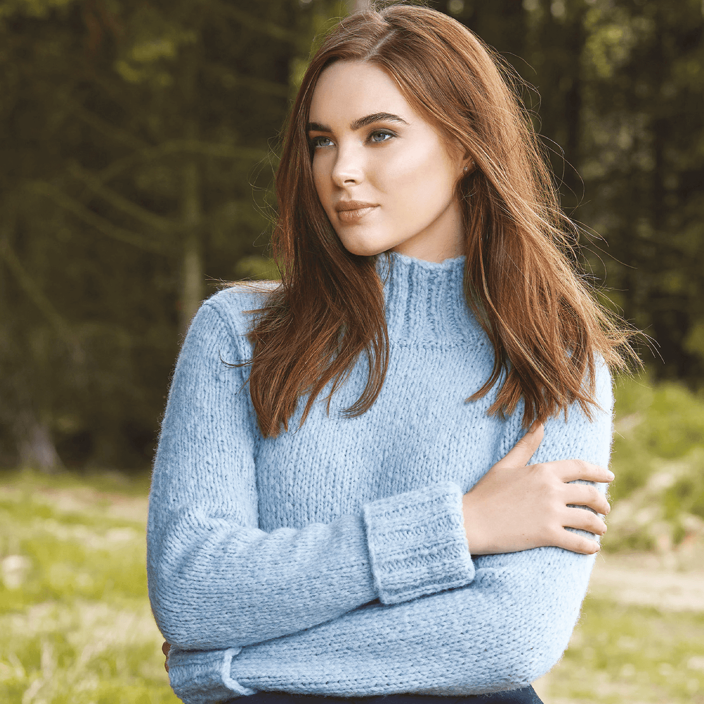 Rowan Brushed Fleece 50gr Fıstık Yeşili El Örgü İpi - 00281