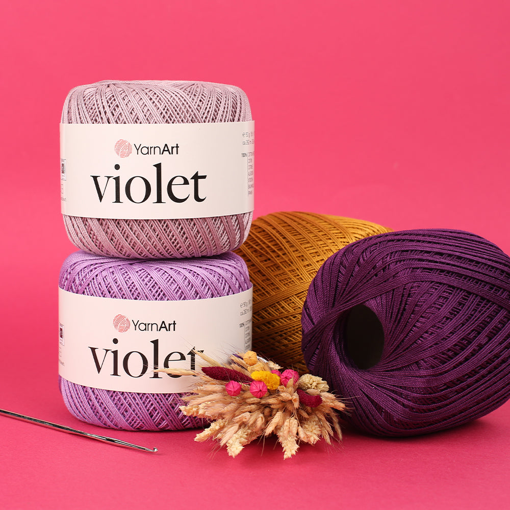 Yarnart Violet Lila Dantel İpi - 4931