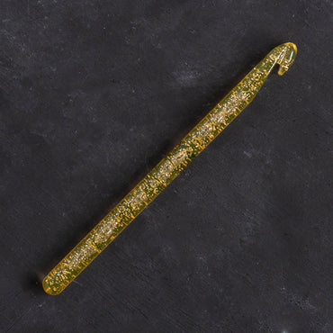 Addi Champagner 9mm 15cm Plastik Simli Yün Tığ - 445-7 - Hobium