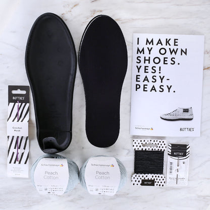 BOTTİES Örgü Ayakkabı Kiti XXS - Mint Yeşili