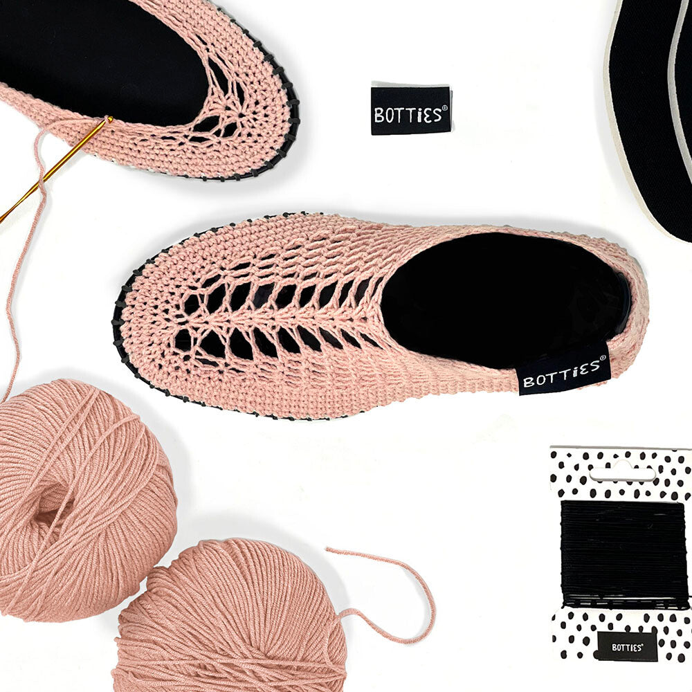 BOTTİES Örgü Ayakkabı Kiti XXS - Pembe