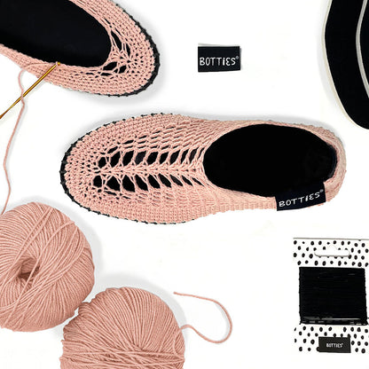 BOTTİES Örgü Ayakkabı Kiti S - Pembe