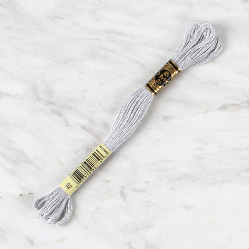 Dmc Muline Special 8 m Açık Gri Nakış İpliği - 02