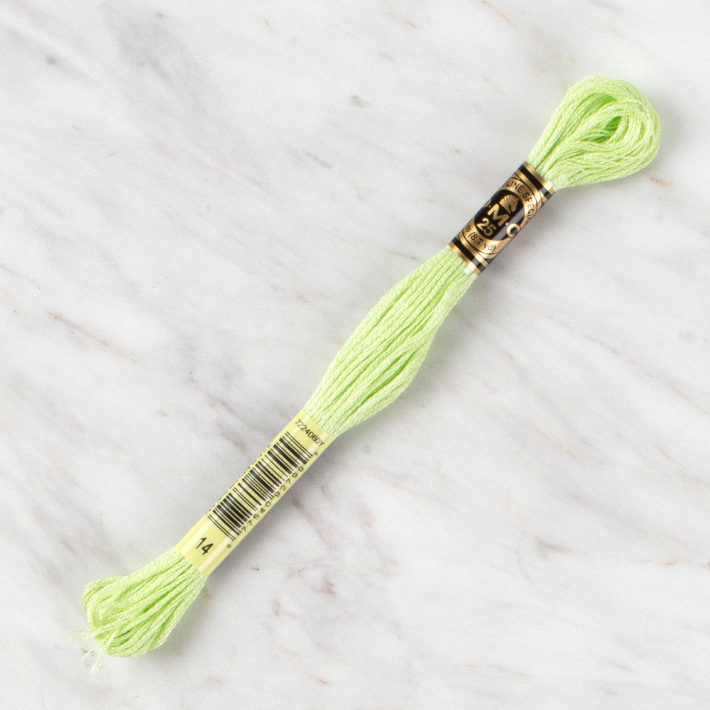 Dmc Muline Special 8 m Açık Yeşil Nakış İpliği - 14