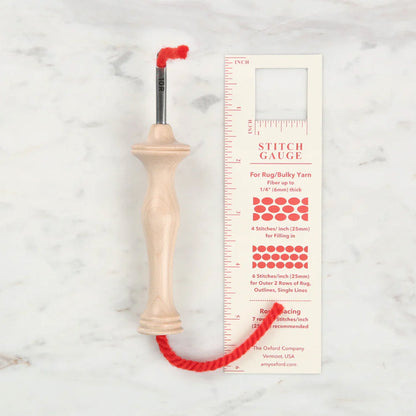 The Oxford Panç İğnesi 6 mm Kalın Uç Natural - 10003