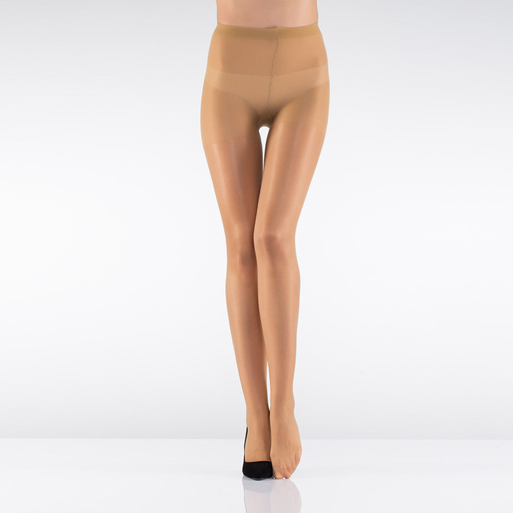 Italiana 1106 15 Denye Parlak Burunsuz Külotlu Çorap, Ten, 57/3