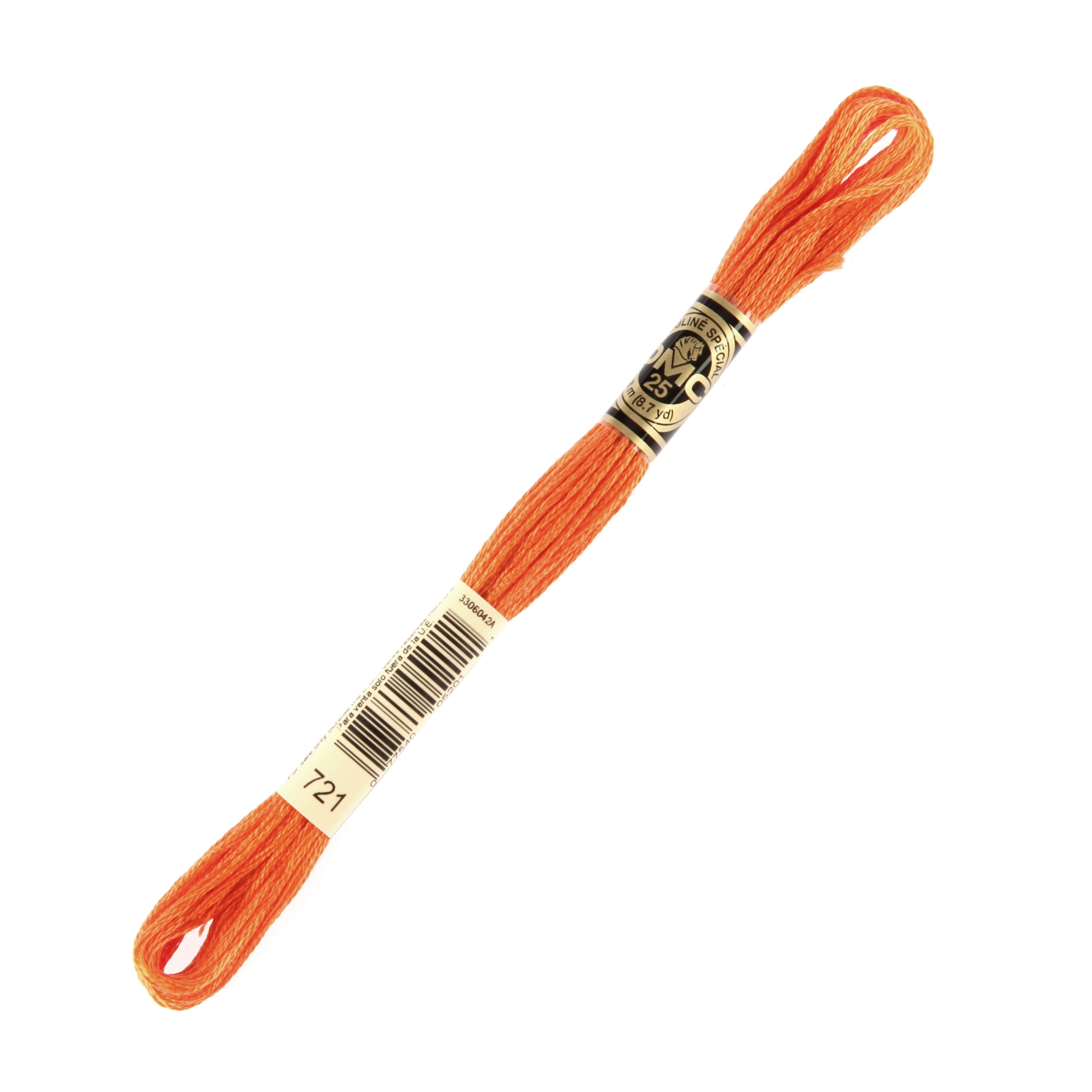 Dmc Muline Special 8 m Turuncu Nakış İpliği - 721
