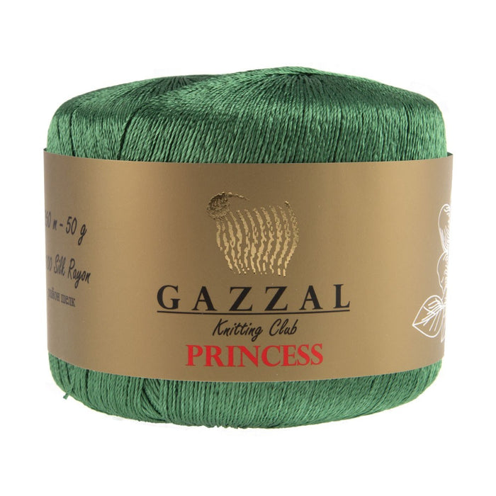 Gazzal Princess Zümrüt Yeşili El Örgü İpi - 3012