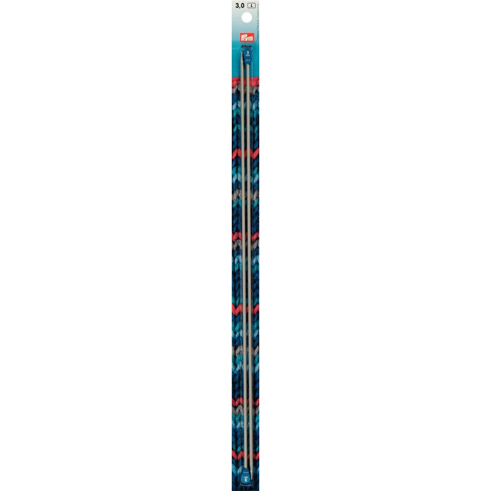 PRYM 3 mm 40 cm Alüminyum Örgü Şişi -  191474