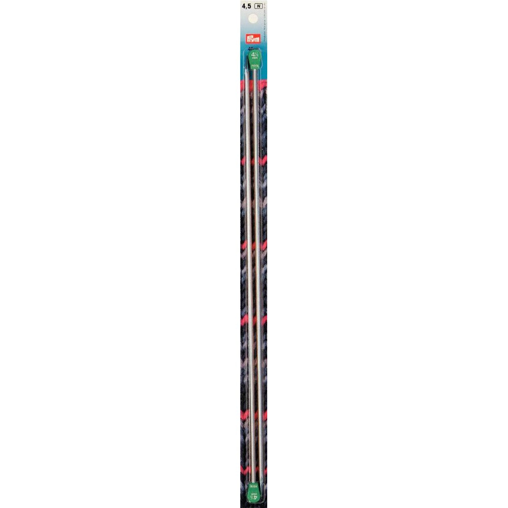 PRYM 4,5 mm 40 cm Metalik Alüminyum Örgü Şişi -  191612