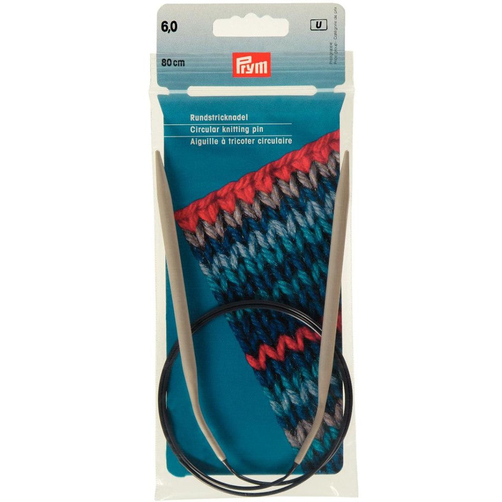 PRYM 6 mm 80 cm Klasik Misinalı Şiş - 211309