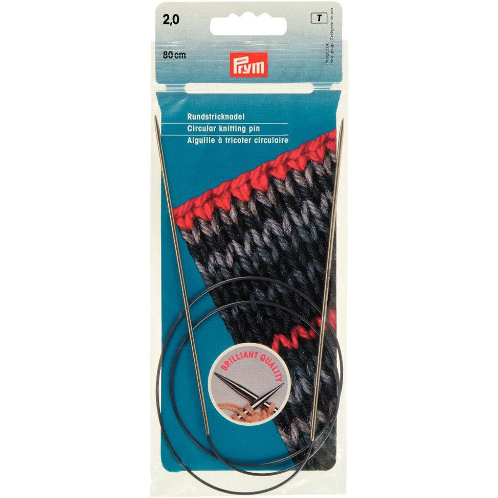 PRYM 2 mm 80 cm Parlak Misinalı Şiş - 212104