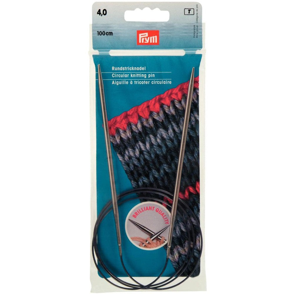 PRYM 4 mm 100 cm Parlak Misinalı Şiş 212146