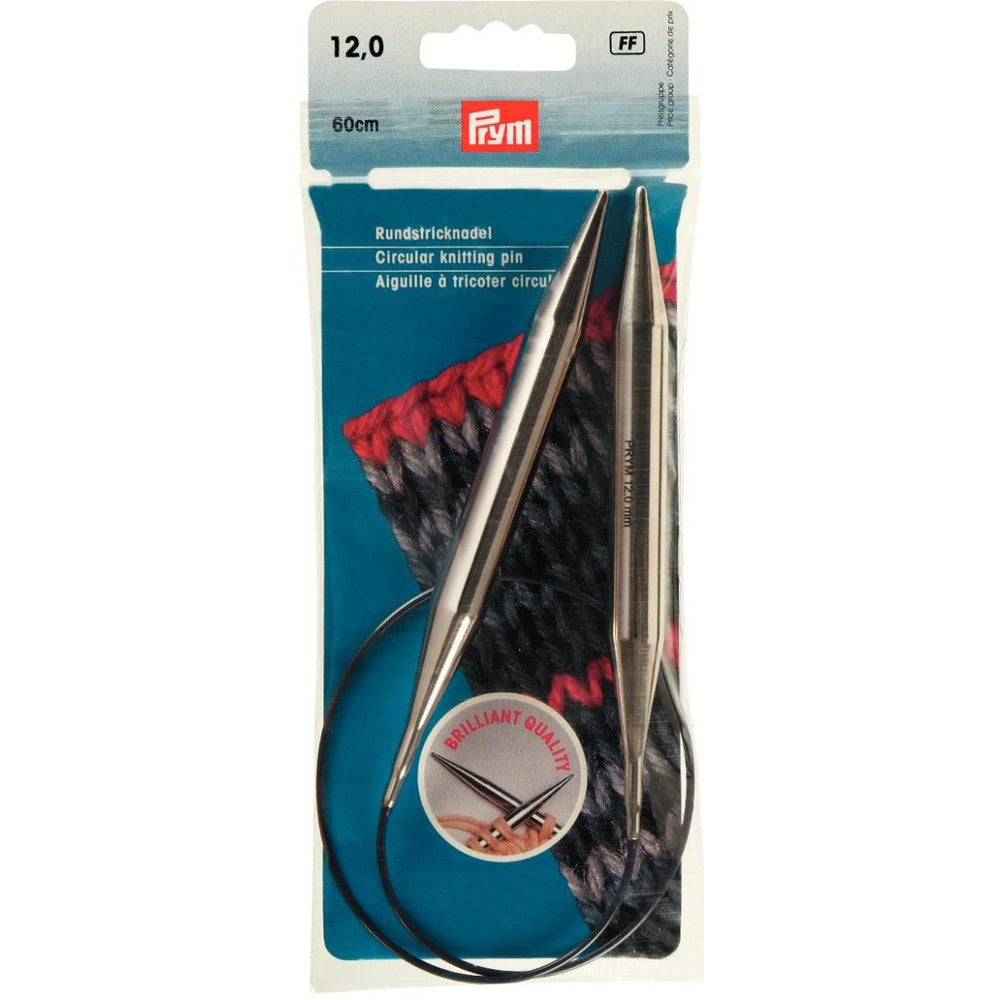 PRYM 12 mm 60 cm Parlak Misinalı Şiş -212242