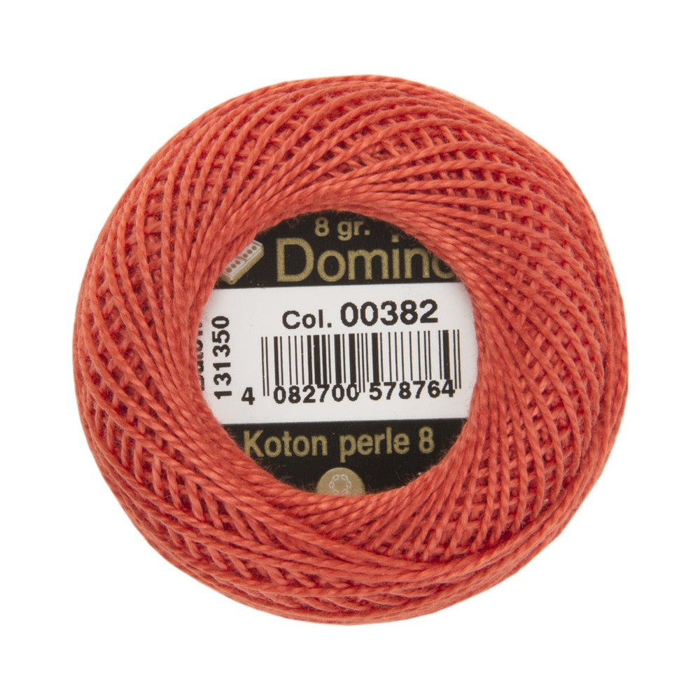 Domino Koton Perle 8gr Kırmızı No:8 Nakış İpliği - 00382