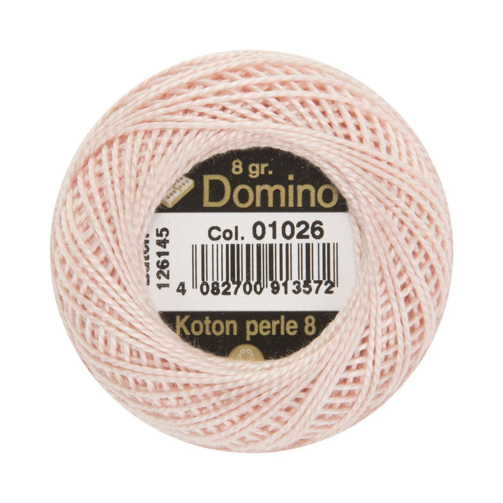 Domino Koton Perle 8gr Pembe No:8 Nakış İpliği - 01026