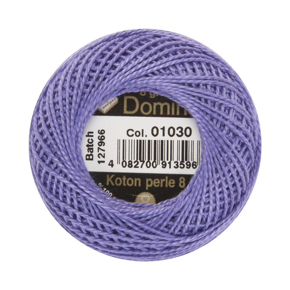 Domino Koton Perle 8gr Mor No:8 Nakış İpliği - 01030