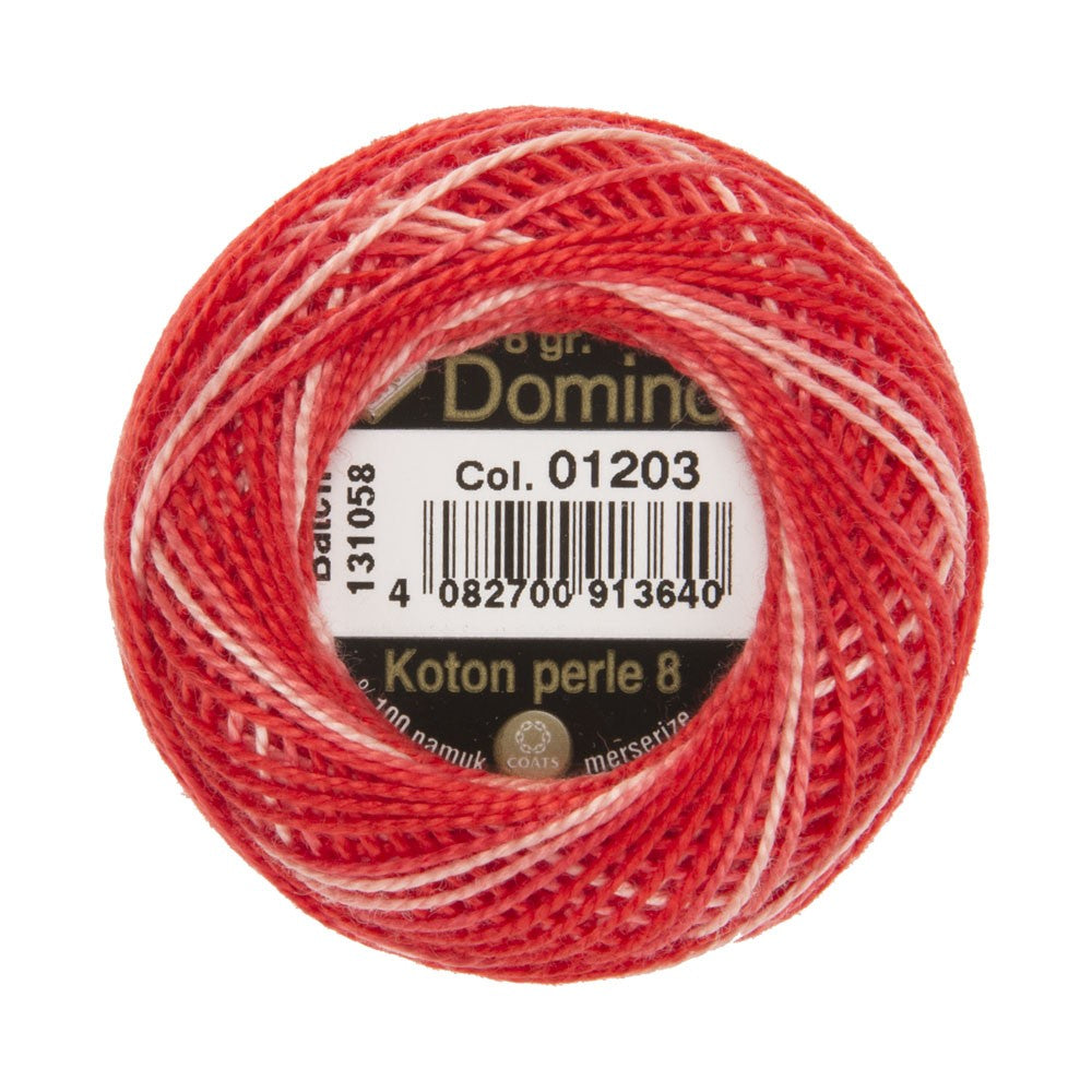 Domino Koton Perle 8gr Ebruli No:8 Nakış İpliği - 01203