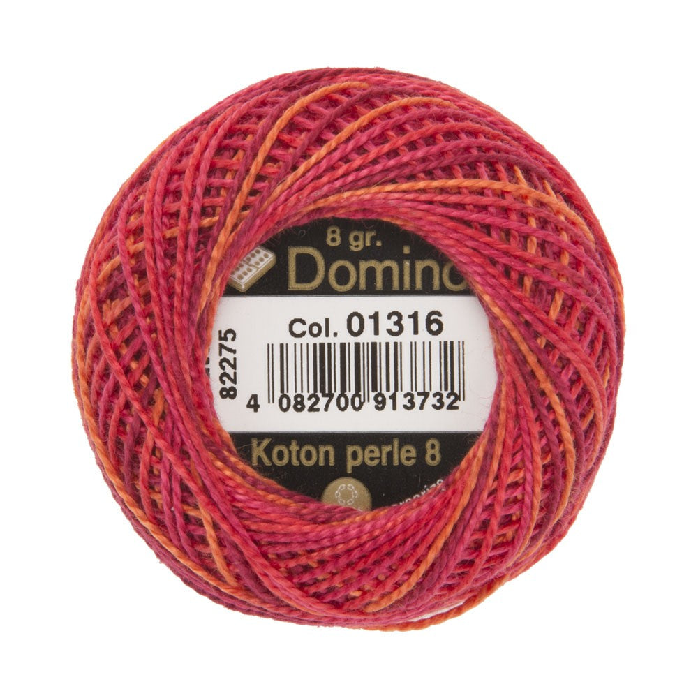 Domino Koton Perle 8gr Ebruli No:8 Nakış İpliği - 01316