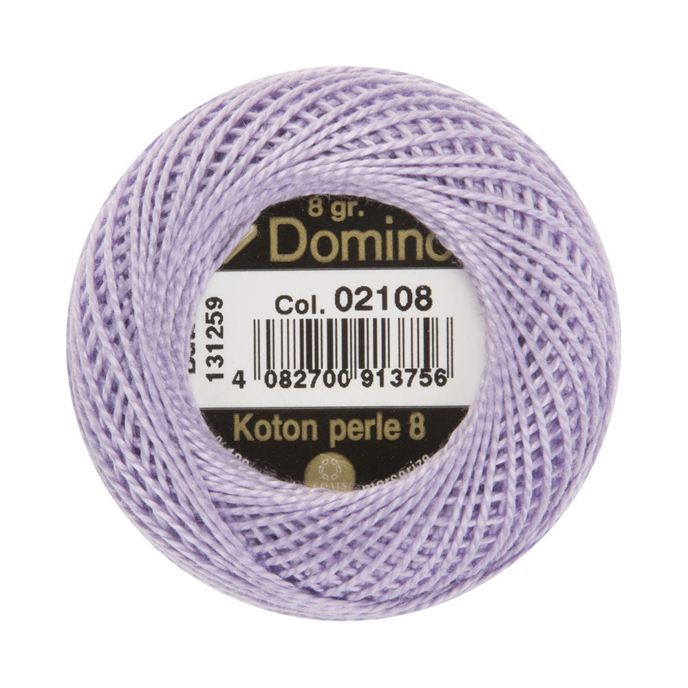 Domino Koton Perle 8gr Mor No:8 Nakış İpliği - 02108