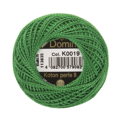Domino Koton Perle 8gr Yeşil No:8 Nakış İpliği - K0019