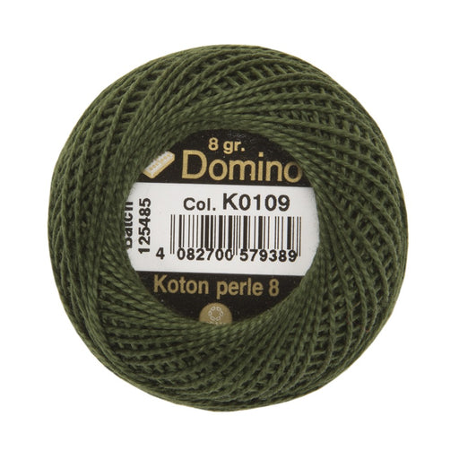Domino Koton Perle 8gr Yeşil No:8 Nakış İpliği - K0109