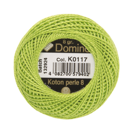 Domino Koton Perle 8gr Yeşil No:8 Nakış İpliği - K0117