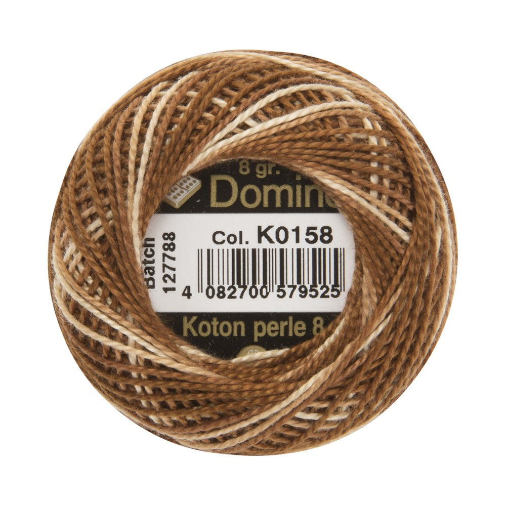 Domino Koton Perle 8gr Ebruli No:8 Nakış İpliği - K0158