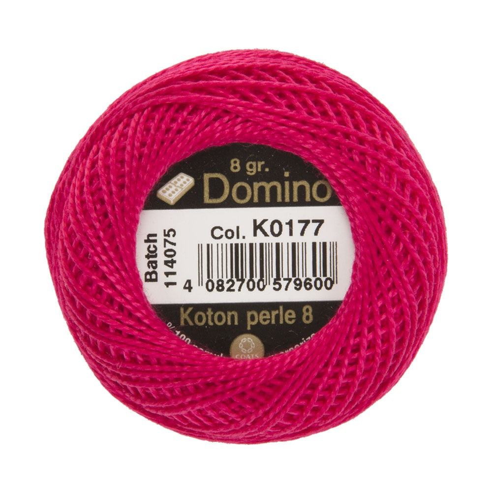 Domino Koton Perle 8gr Pembe No:8 Nakış İpliği - K0177