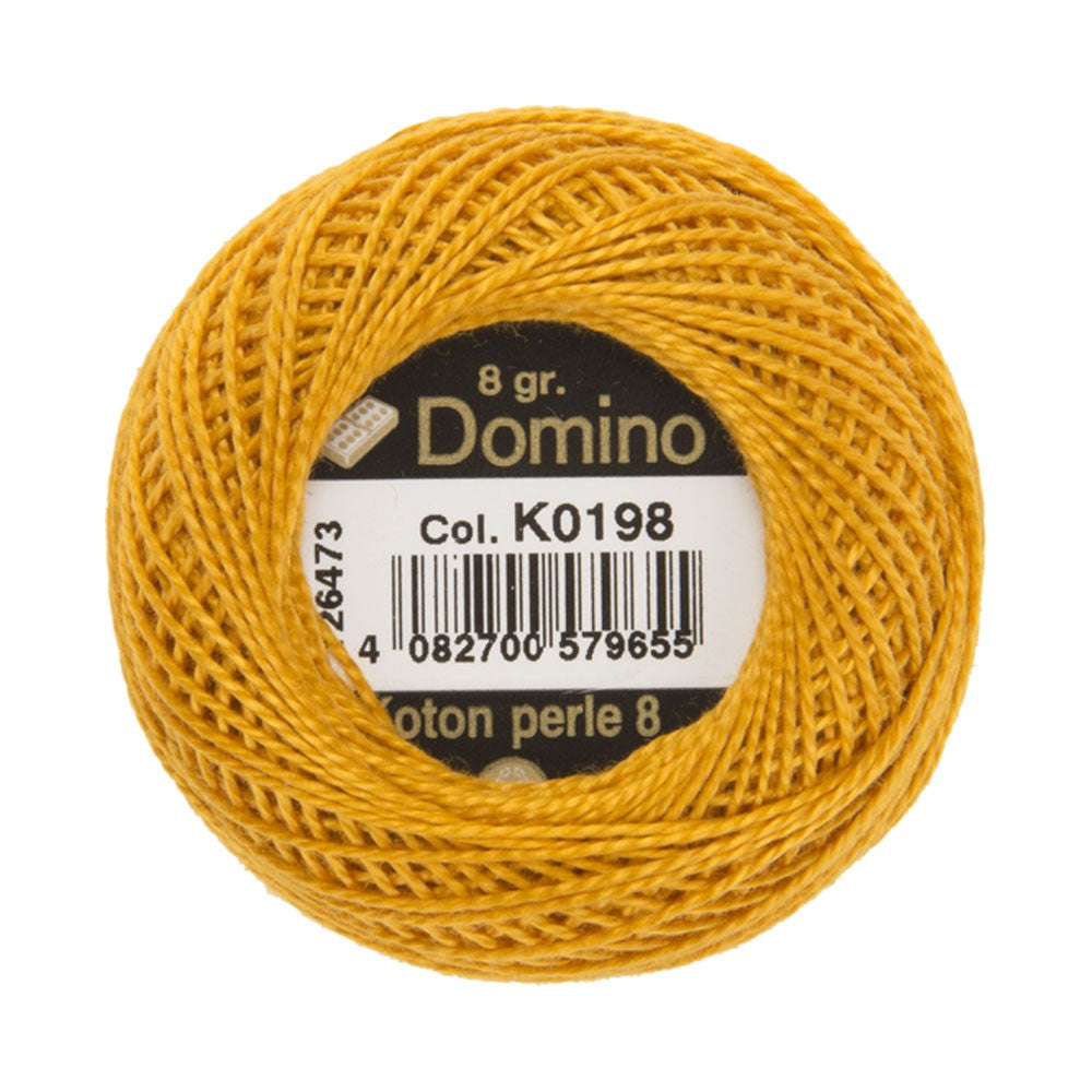 Domino Koton Perle 8gr Turuncu No:8 Nakış İpliği - K0198