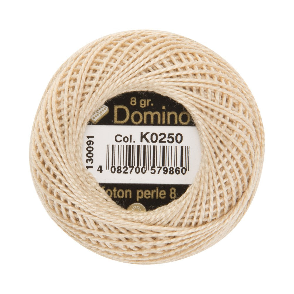 Domino Koton Perle 8gr Bej No:8 Nakış İpliği - K0250