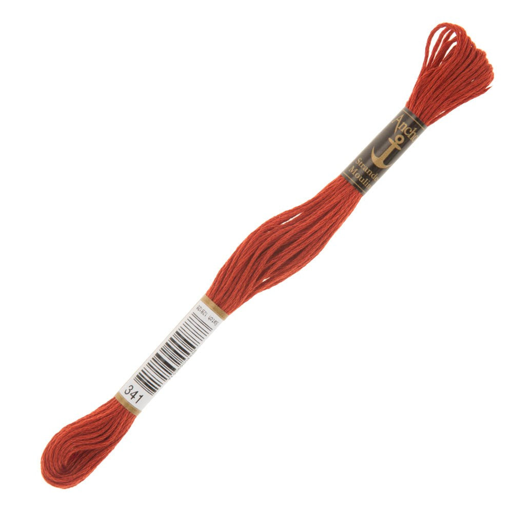 Anchor Muline 8m Kırmızı Nakış İpliği - 0341