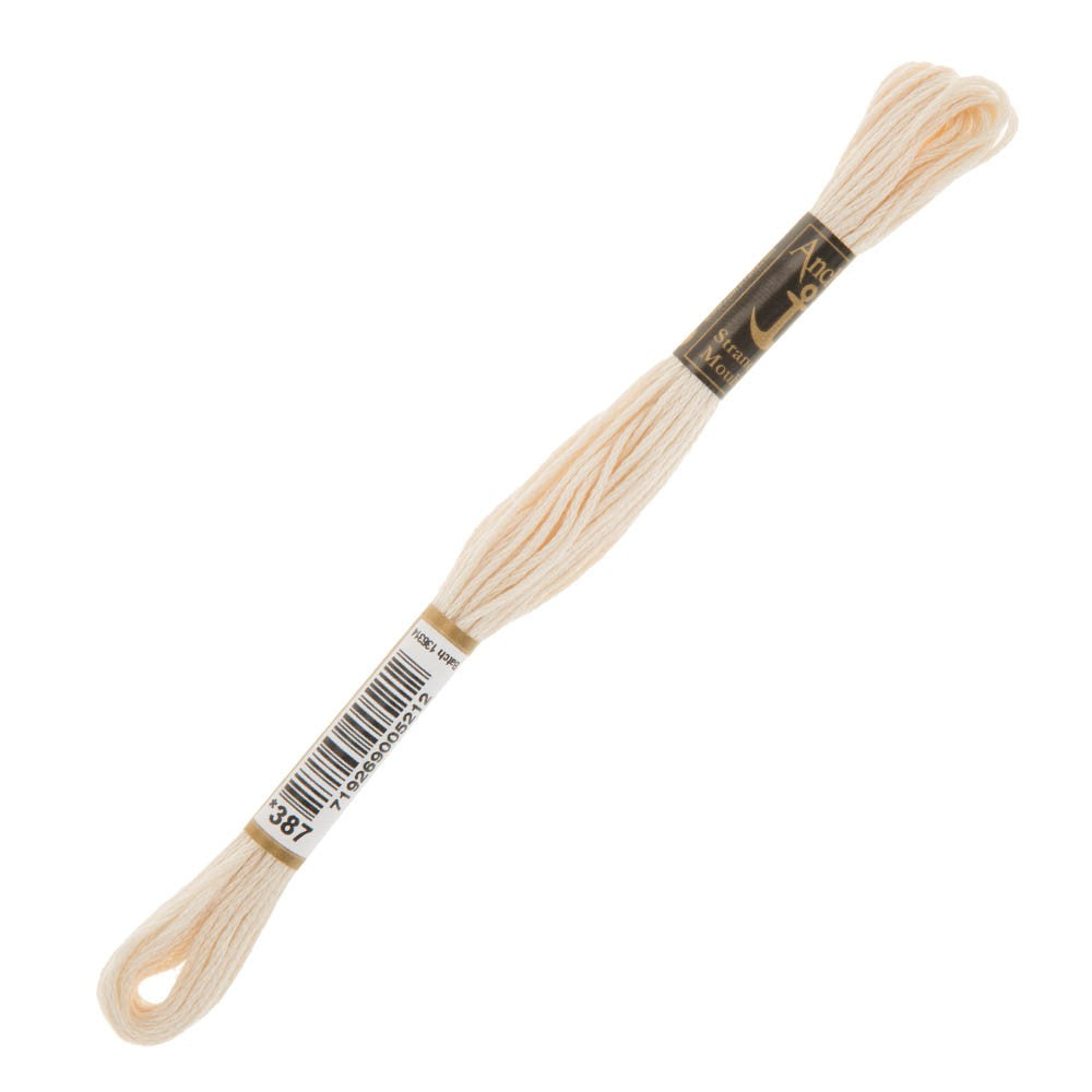 Anchor Muline 8m Krem Rengi Nakış İpliği - 0387