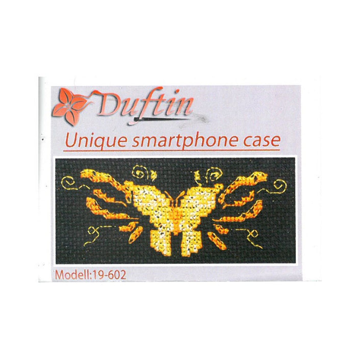 Duftin 3046 Kit Di Tela Per Ricamo A Countato – Zinnias Multicolore, 14x18 Cm, Con Canovaccio Stampato E Fili Di Cotone