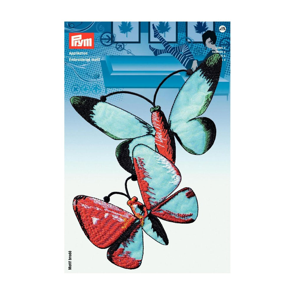 PRYM Özel Büyük Renkli Kelebek Desenli Aplike - 926615