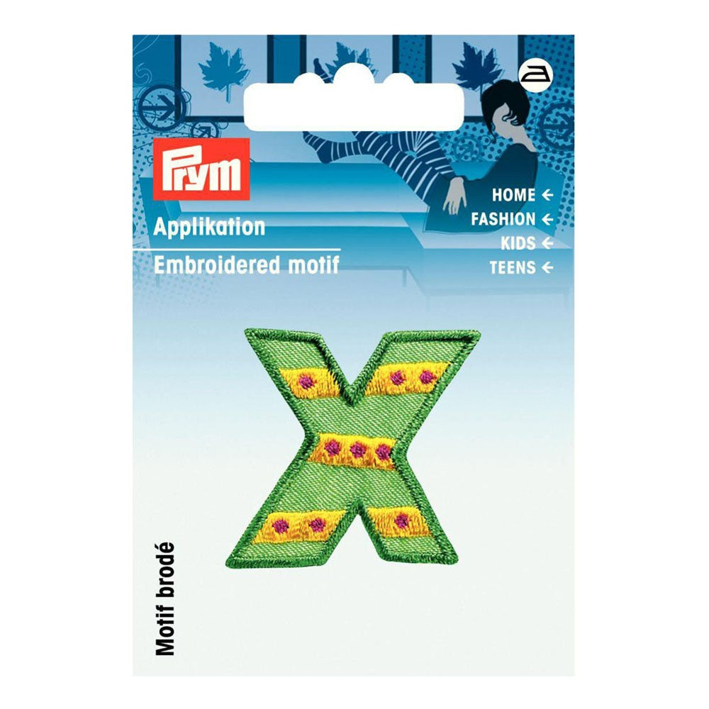 PRYM X Harfi Desenli Aplike - 924255